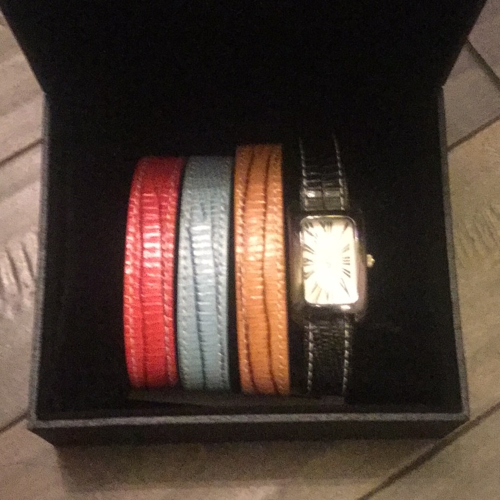 Pedre watch with interchangeable bands